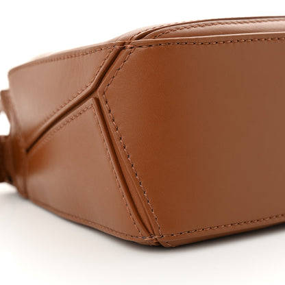 Loewe Satin Calfskin Mini Puzzle Bag Pecan 9 of 11