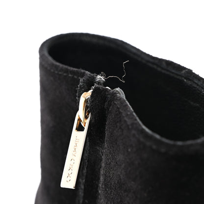 Jimmy Choo Suede Melodie Ankle Boots 36.5 Black 12 of 12