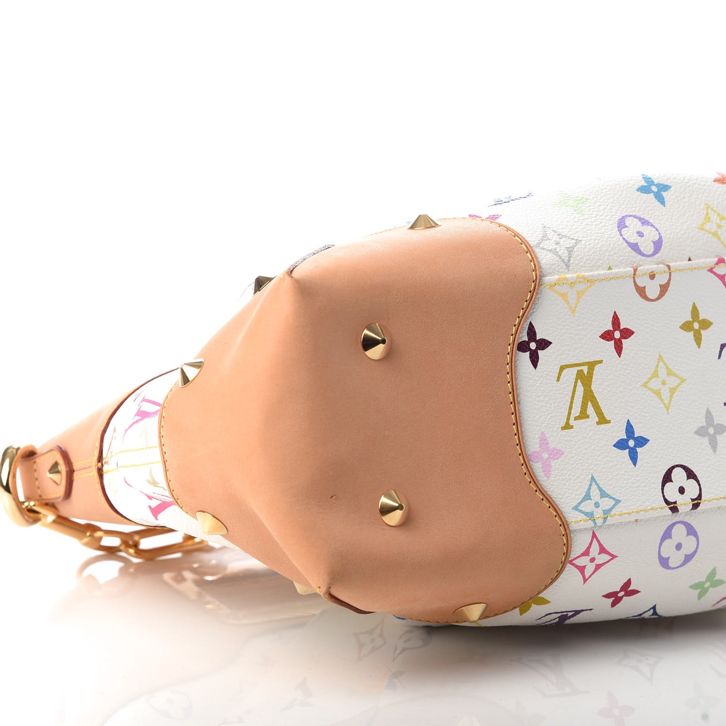 Monogram Multicolor Judy GM White