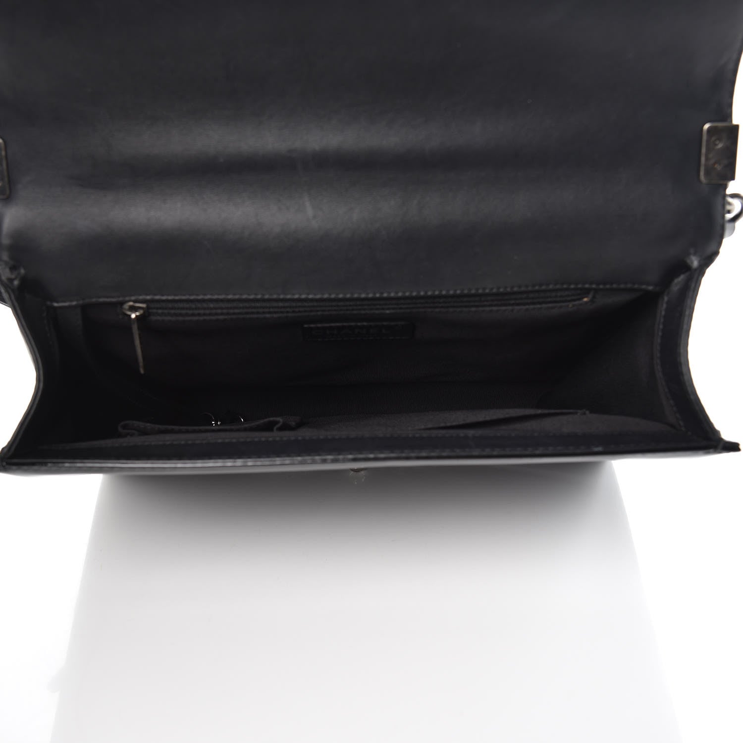 Chanel Patent Quilted Large Boy Flap Black 5 of 14