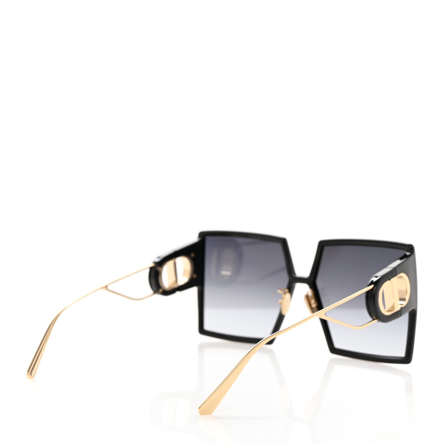 Christian Dior Square 30 Montaigne Sunglasses Black 4 of 8