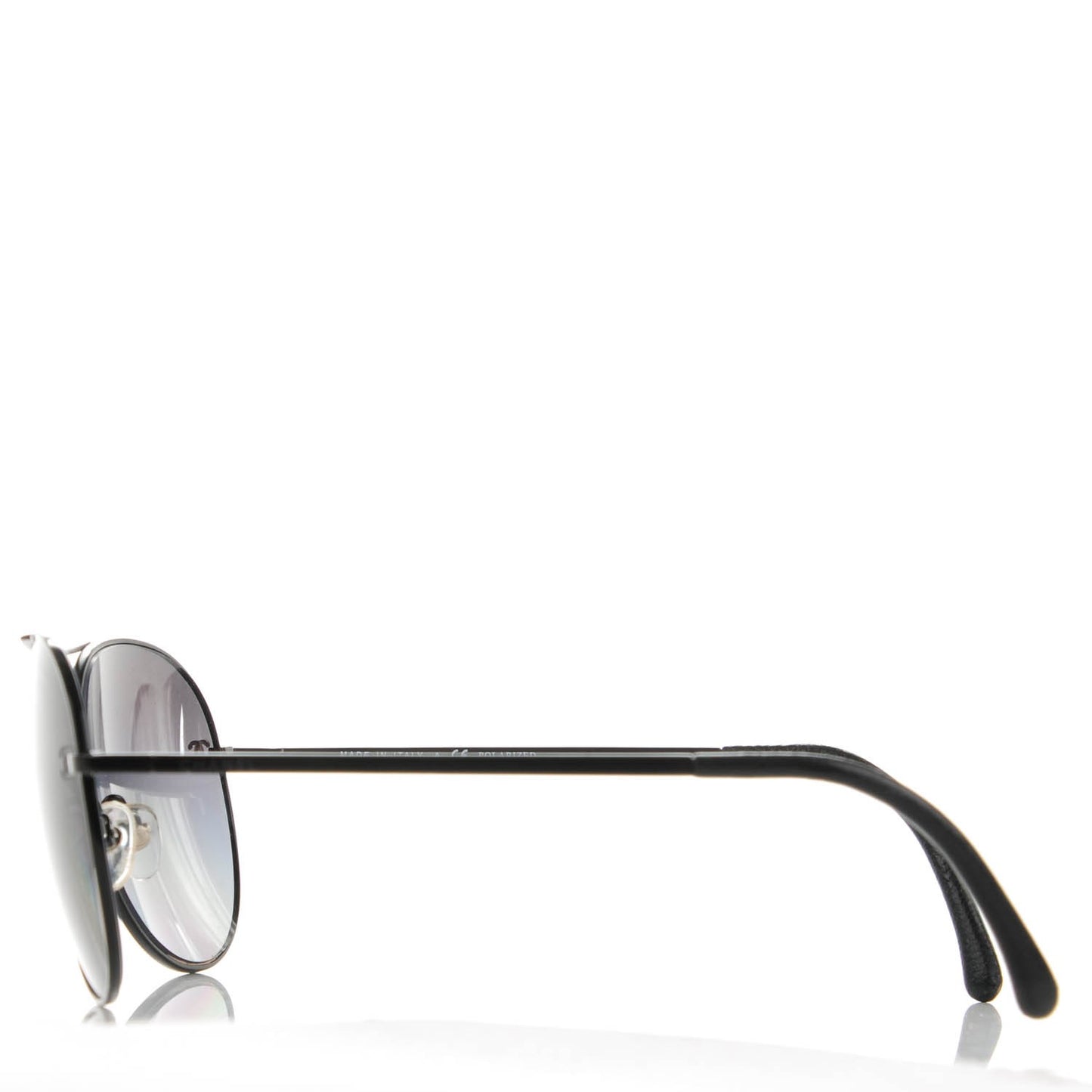 Polarized CC Aviator Sunglasses 4189-T-Q Black