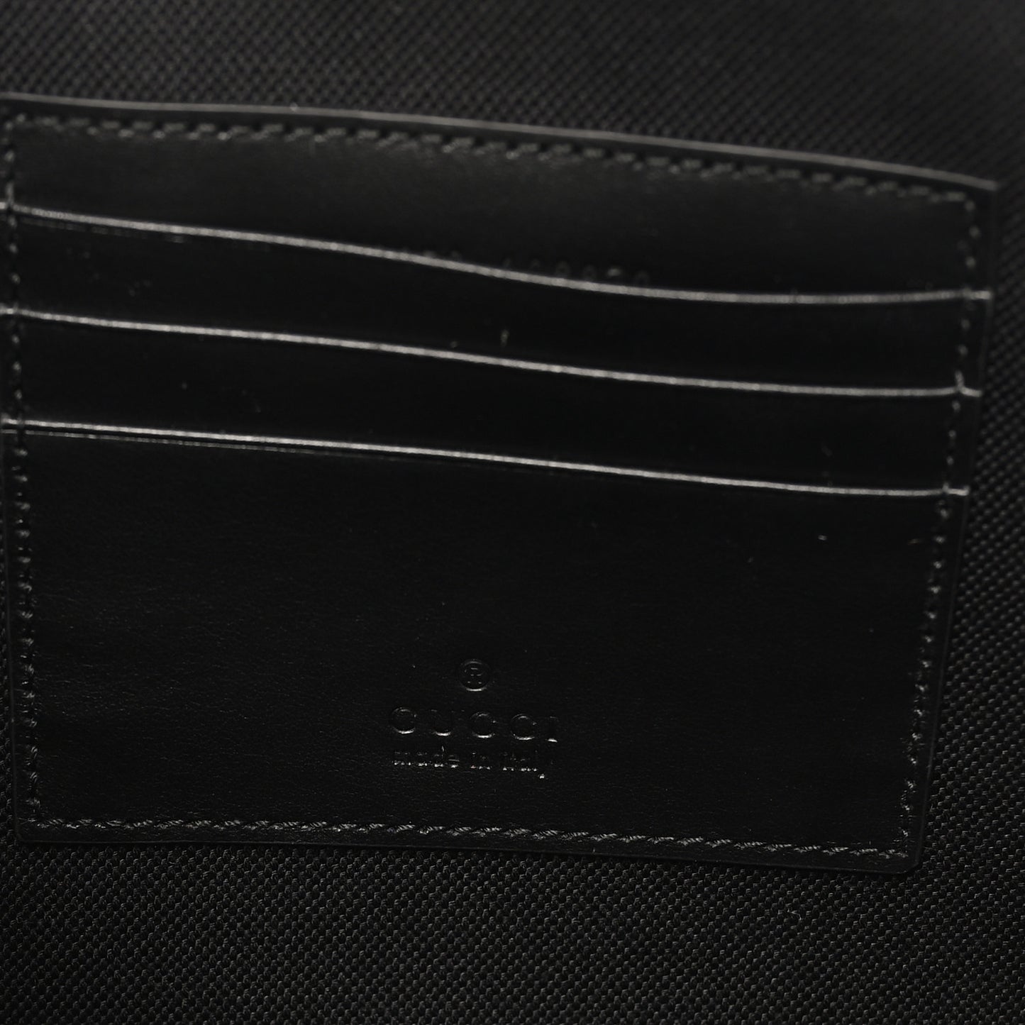 GG Supreme Monogram Web Small Shoulder Bag Black Grey