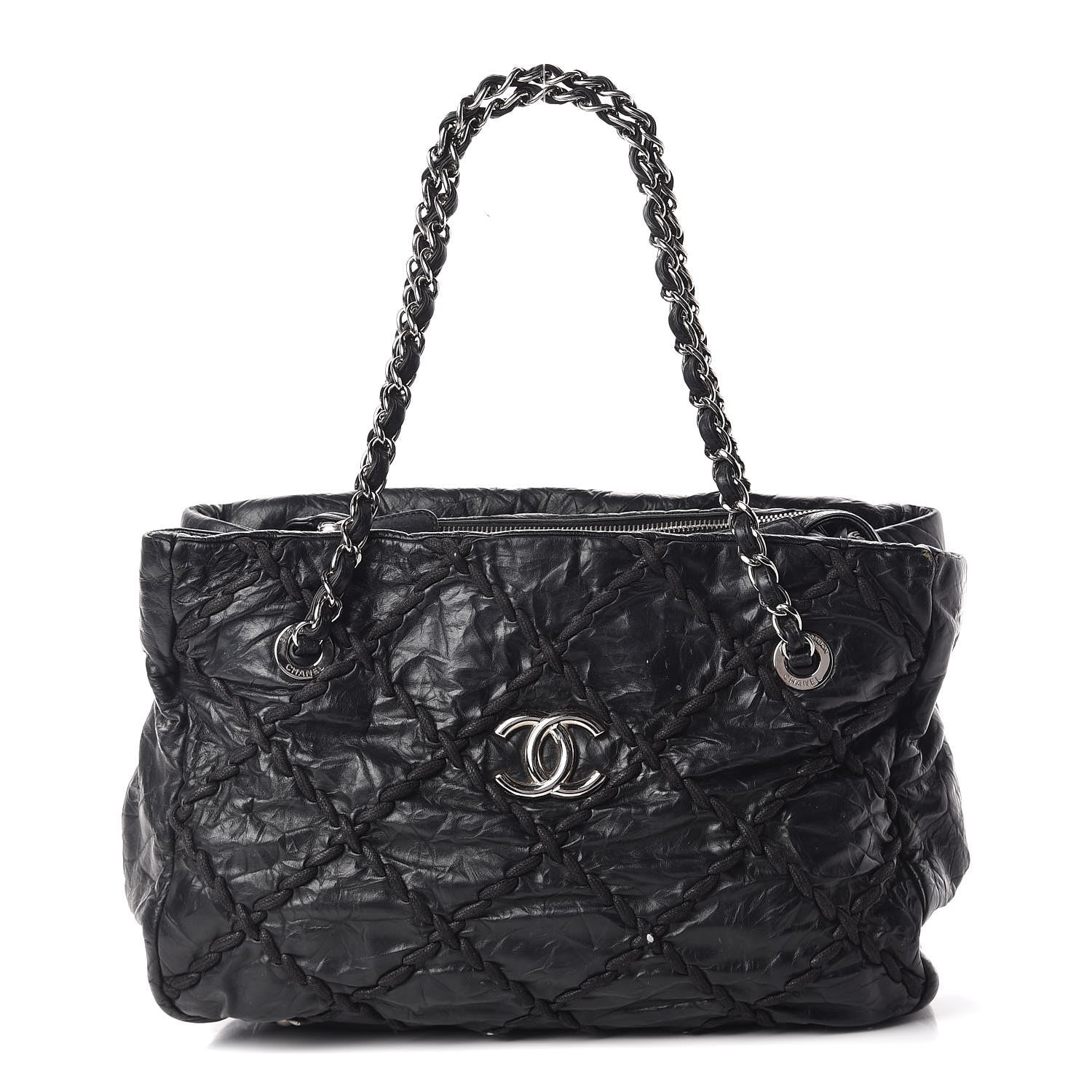 Chanel Calfskin Ultra Stitch Tote Black 1 of 23