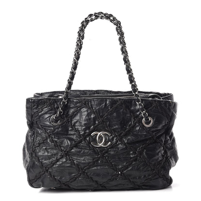 Chanel Calfskin Ultra Stitch Tote Black 1 of 23