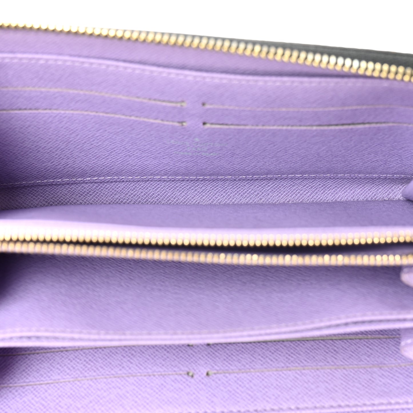Monogram Multicolor Zippy Wallet  Black Violet