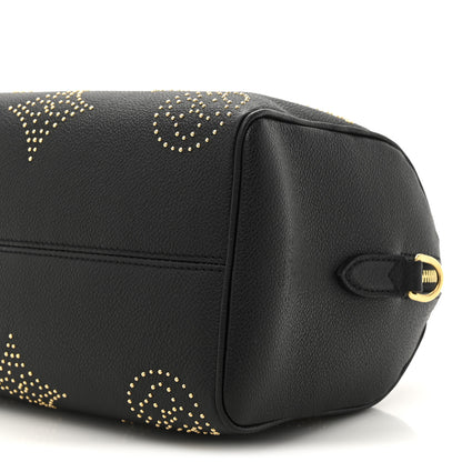 Louis Vuitton Empreinte Monogram Giant Studded Speedy Bandouliere 25 Black 8 of 10