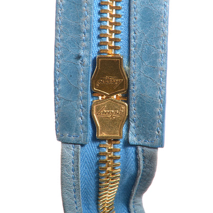 Balenciaga Agneau Giant 21 Gold Hardware S Cityky Bleu 9 of 11
