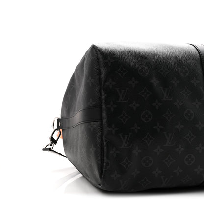 Louis Vuitton Monogram Eclipse Keepall Bandouliere 55 8 of 9