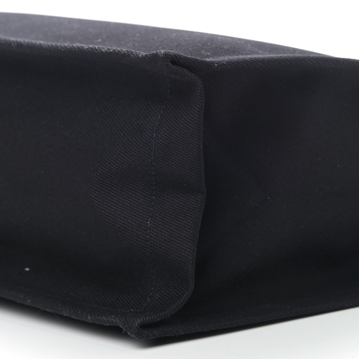 Saint Laurent Linen Calfskin Rive Gauche North South Tote Black 8 of 8