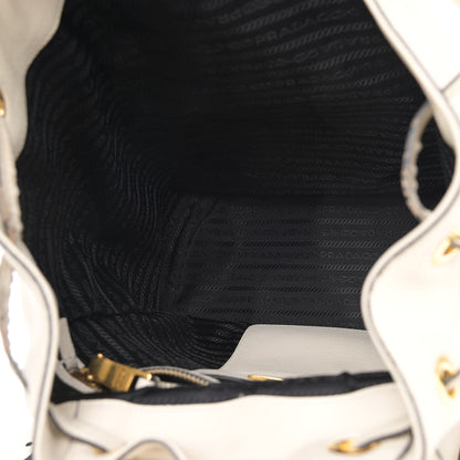 Prada Vitello Daino Backpack Talco 8 of 17