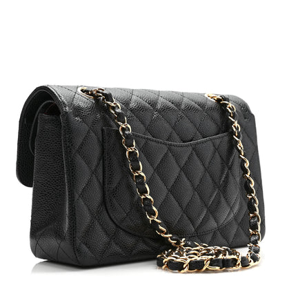 Chanel Caviar Quilted Small Double Flap Black 3 of 11