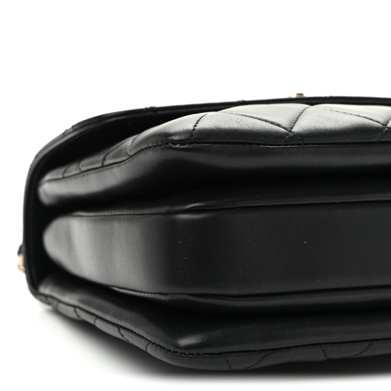 Chanel Lambskin Quilted Small Trendy CC Dual Handle Flap Bag Black 9 of 10