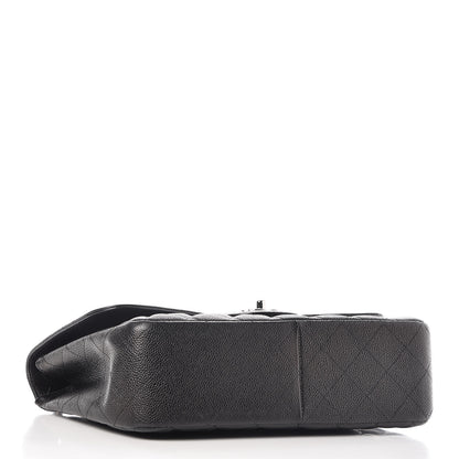 Chanel Caviar Quilted Jumbo Single Flap Black 4 of 11