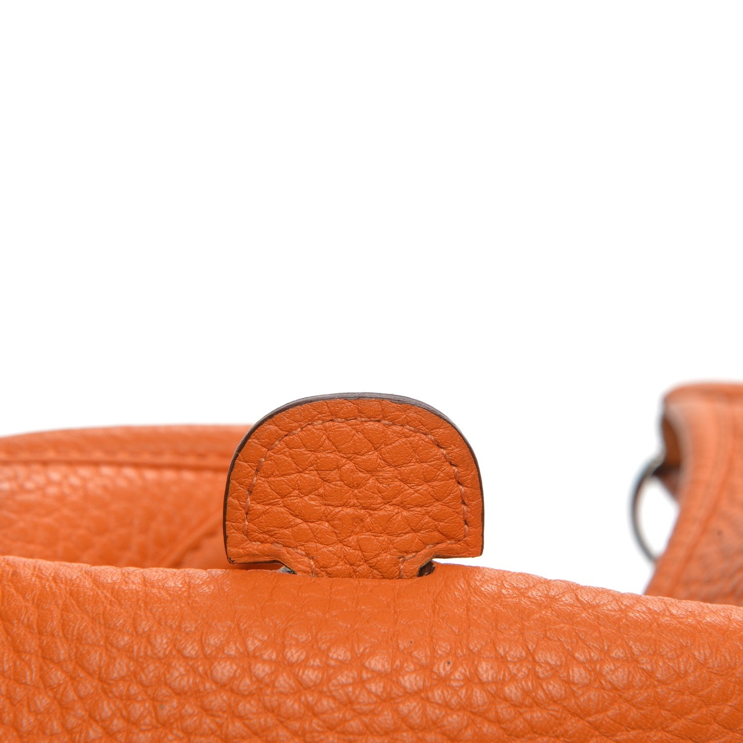 Hermes Taurillon Clemence Evelyne III PM Orange 9 of 9