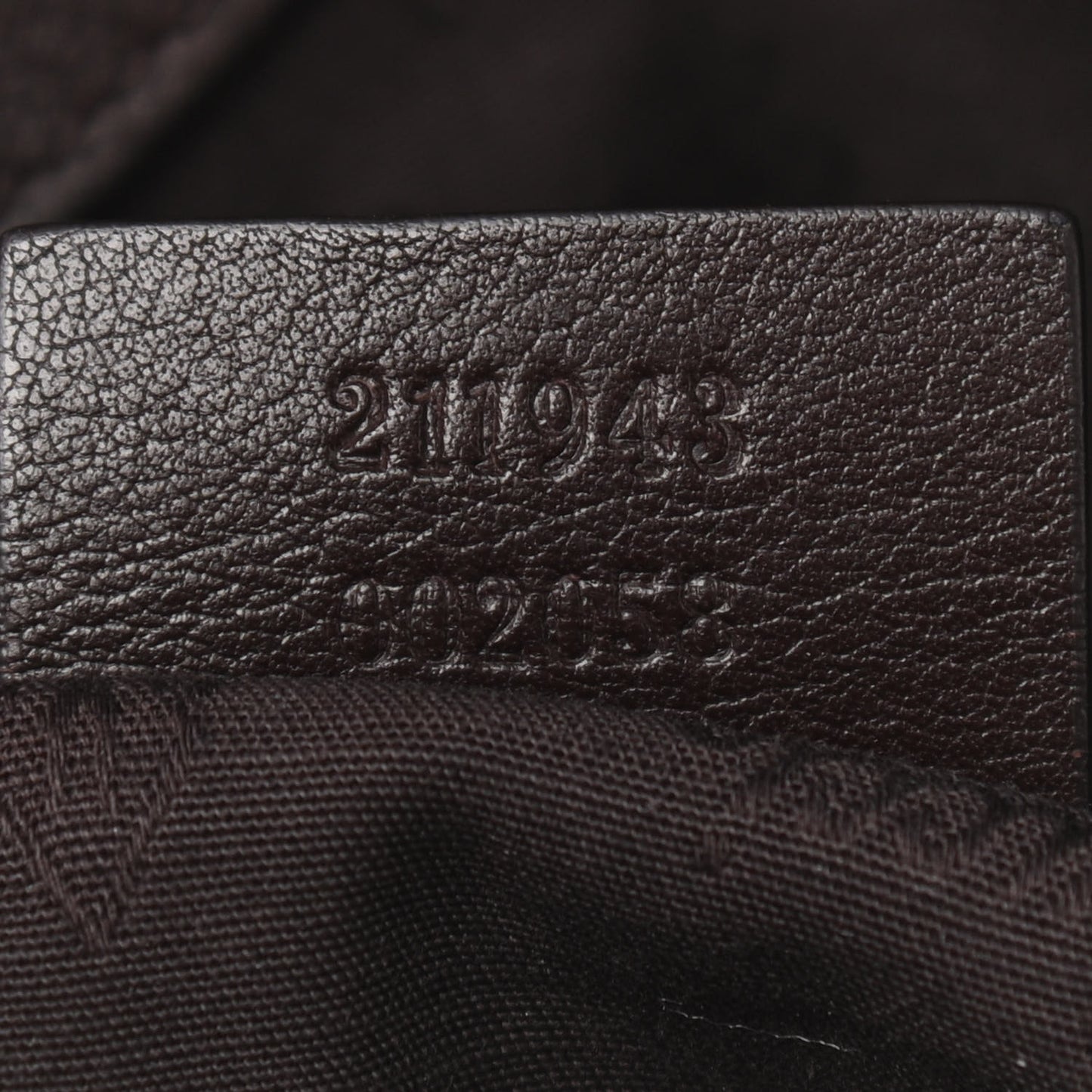 Guccissima Signature Large Sukey Tote Chocolate