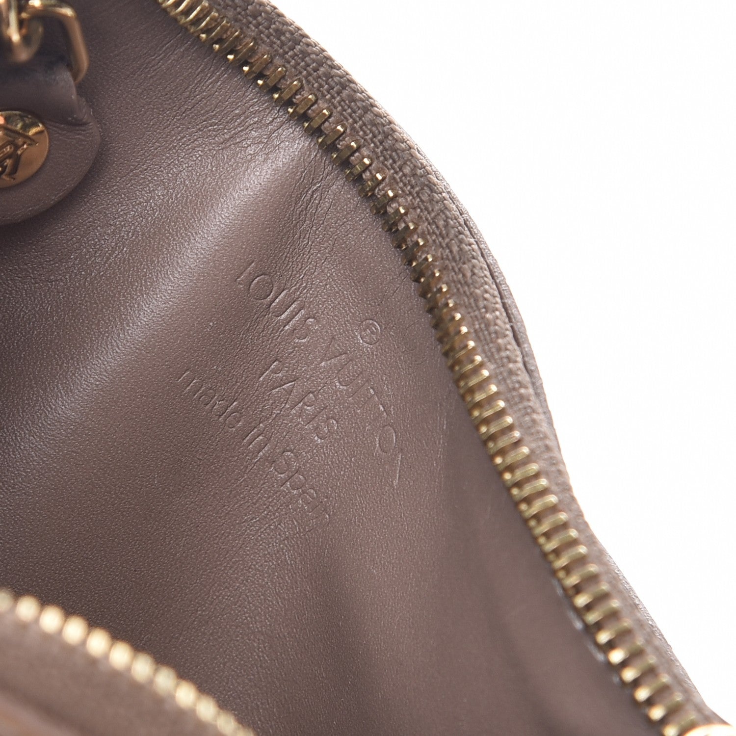 Louis Vuitton Vernis Key Pouch Beige Poudre 6 of 7