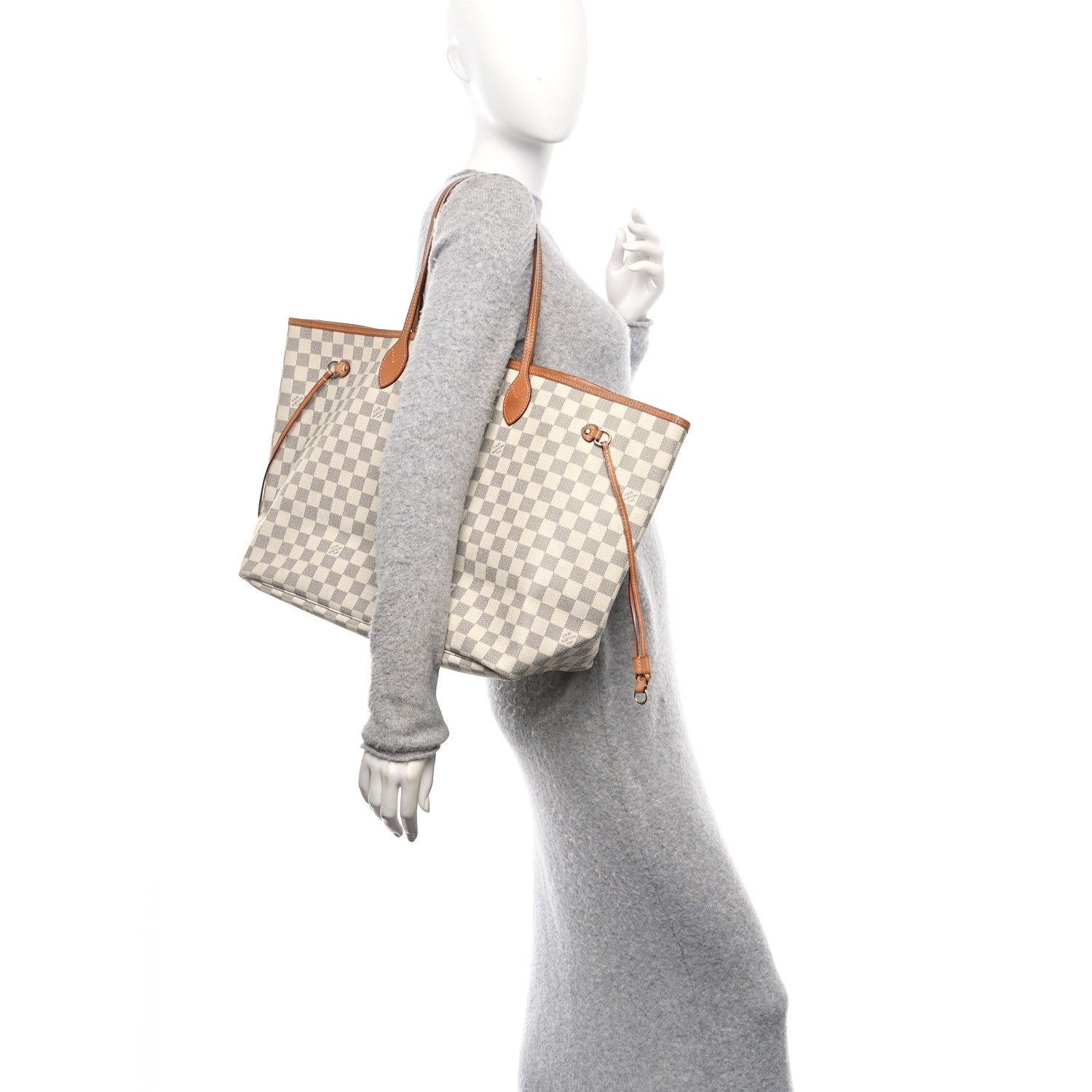 Louis Vuitton Damier Azur Neverfull GM 3 of 10