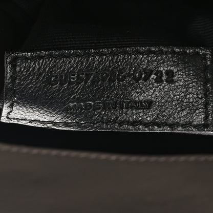 Saint Laurent Calfskin Y Quilted Monogram Medium Loulou Chain Satchel Greyish Brown 7 of 10