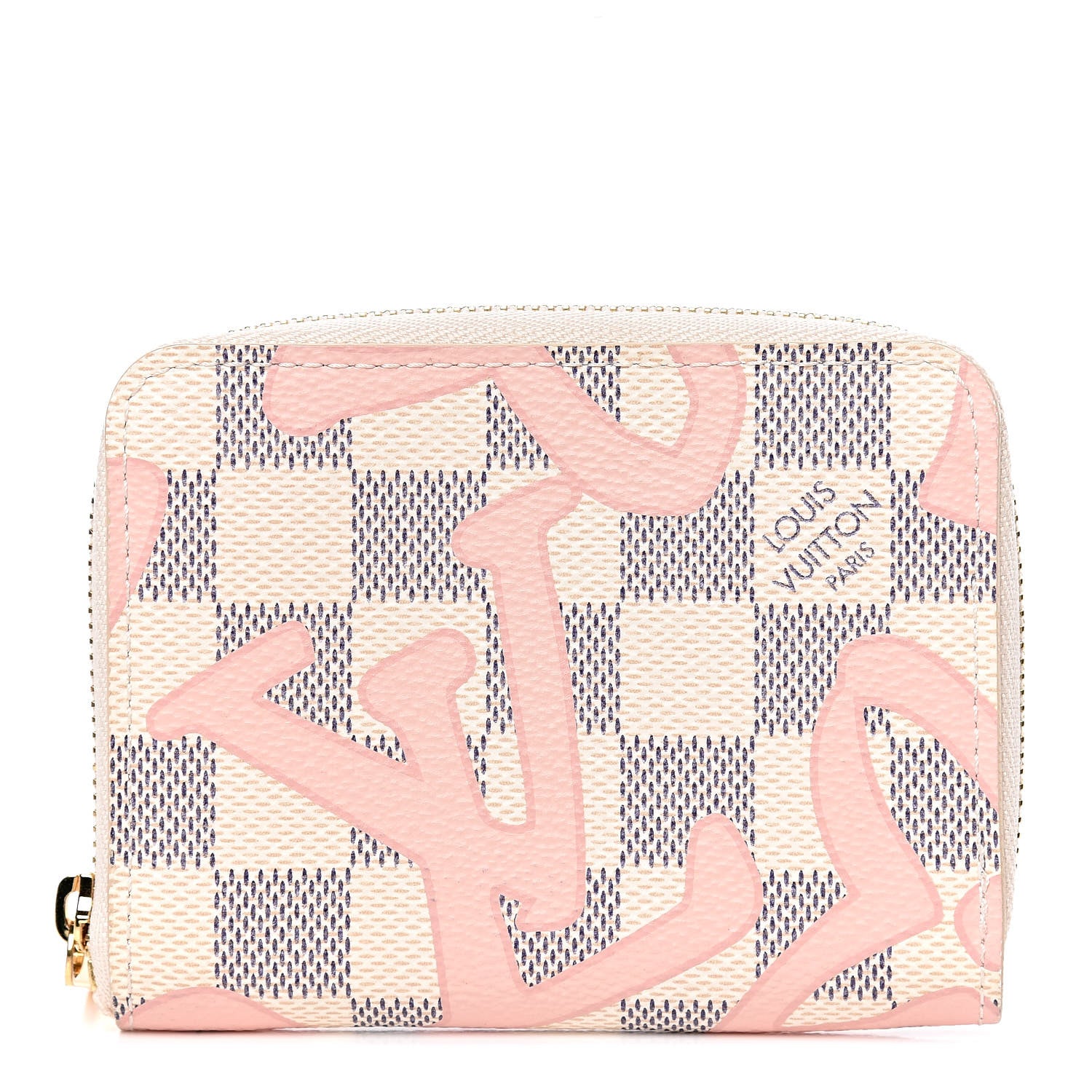 Louis Vuitton Damier Azur Tahitienne Zippy Coin Purse 1 of 7