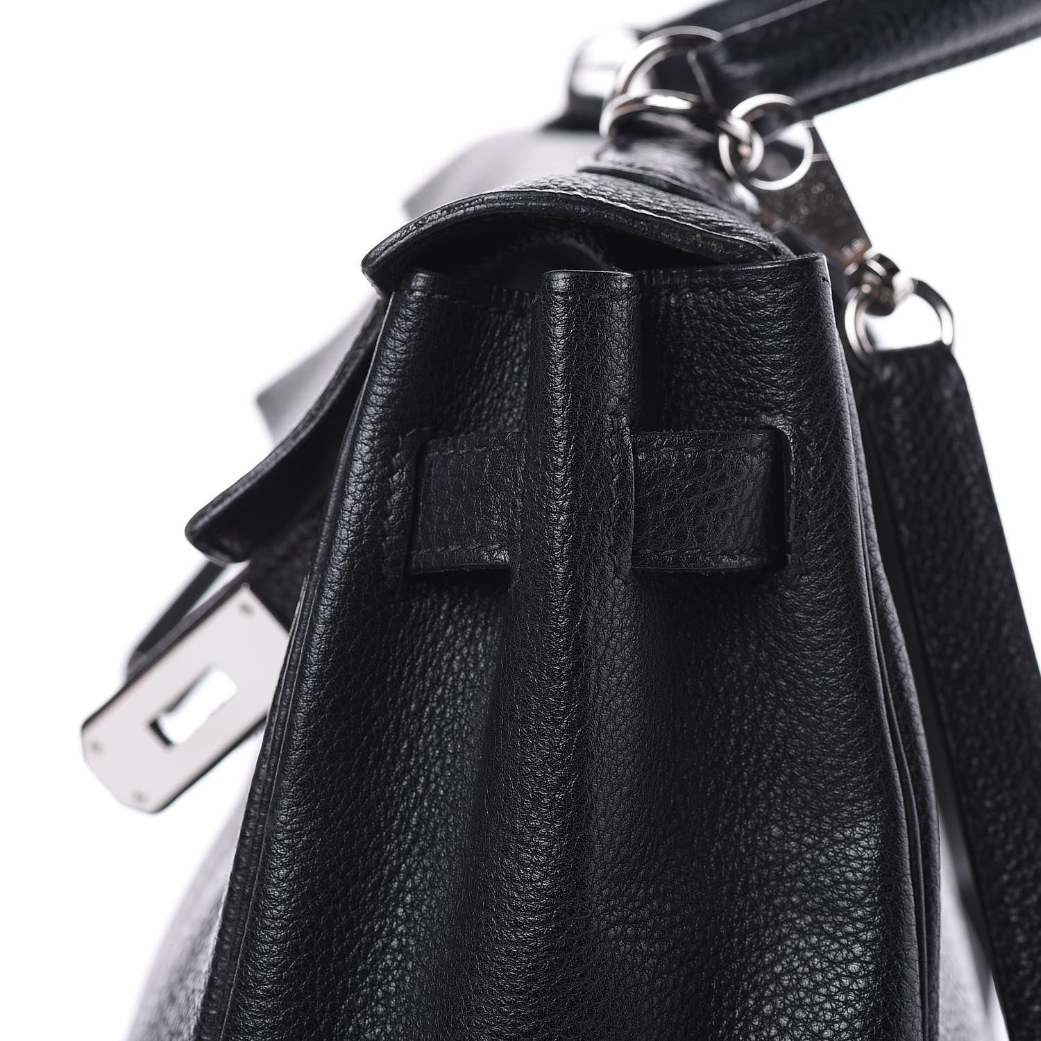 Hermes Togo Kelly Retourne 32 Black 20 of 35