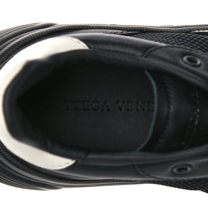 Bottega Veneta Calfskin Technical Mesh Speedster Sneakers 41 Black 7 of 8