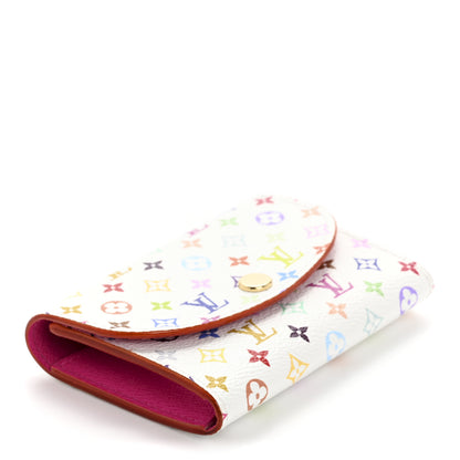 Louis Vuitton LV X TM Monogram Multicolor Rosalie Coin Purse White Kawaii Pink 7 of 16