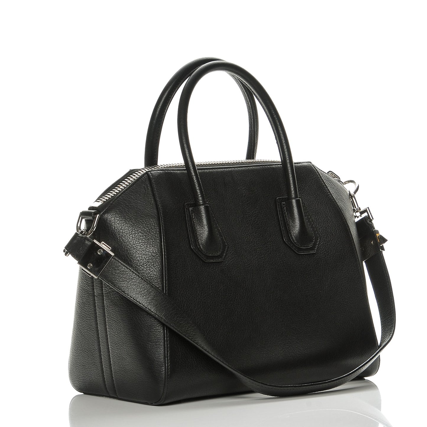 Sugar Goatskin Small Antigona Black