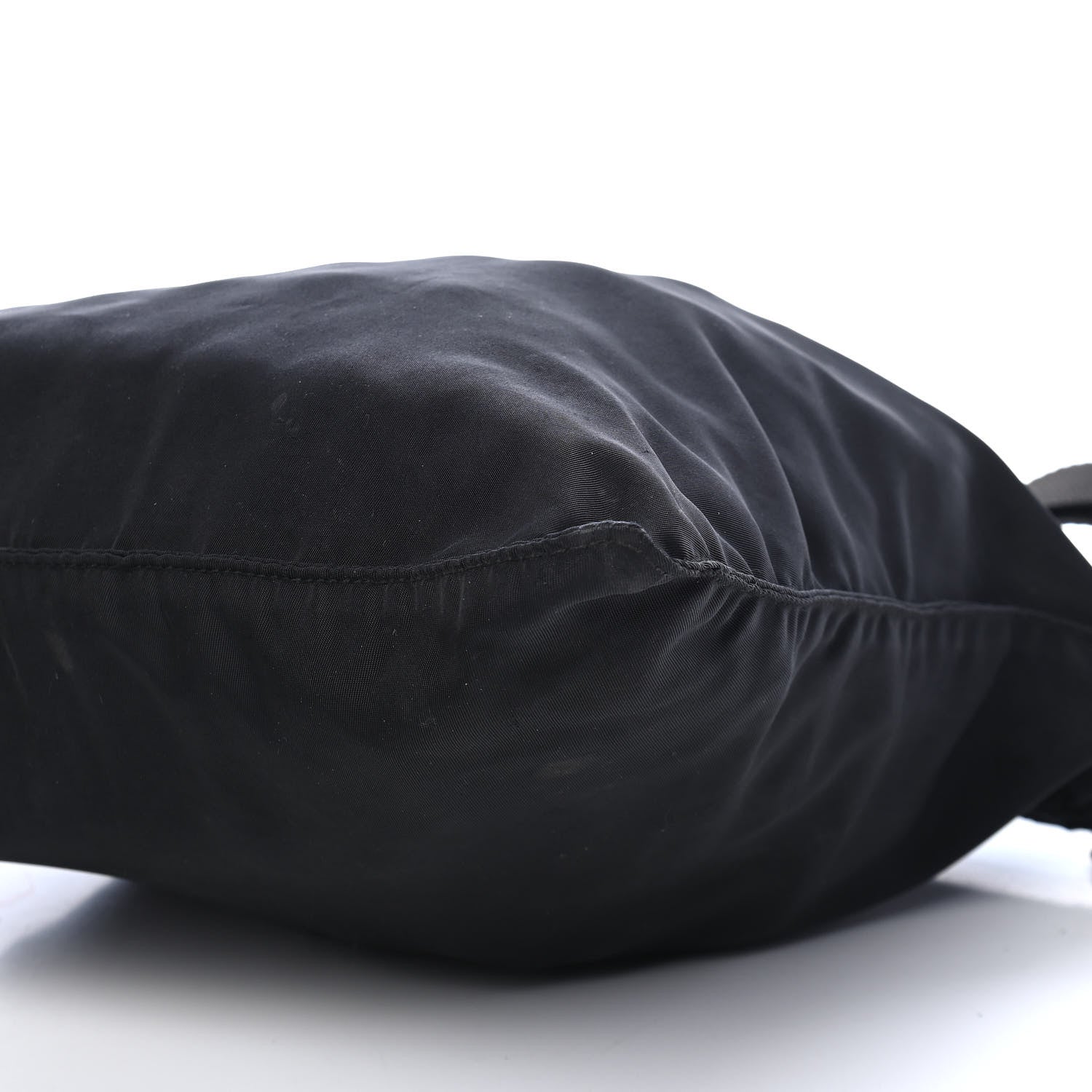 Prada Nylon Vela Flat Messenger Bag Black 8 of 9