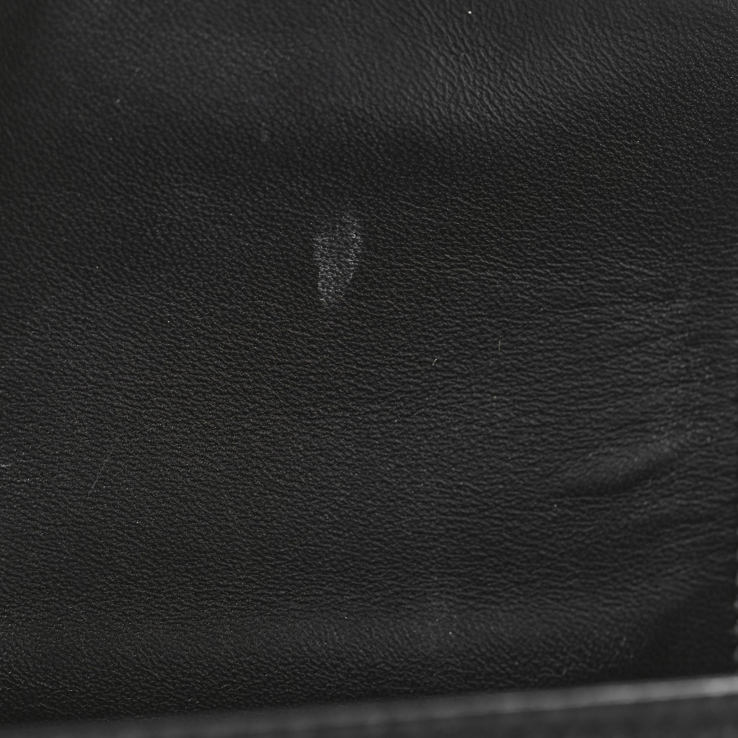 Grained Calfskin Medium Diorever Flap Black