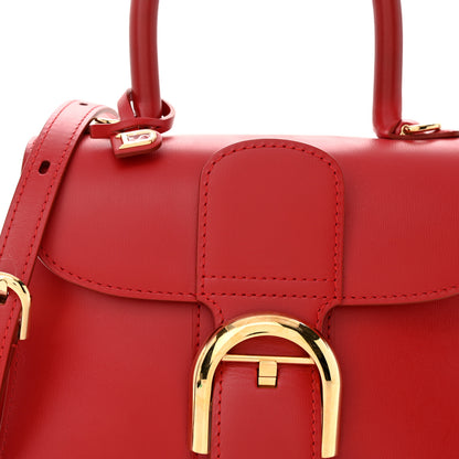 Delvaux Box Calfskin Mini Brillant Satchel Red 9 of 11
