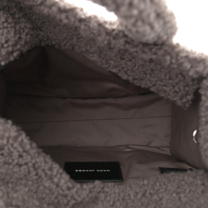 Marc Jacobs Polyester Cotton The Teddy Traveler Tote Bag Grey 4 of 9