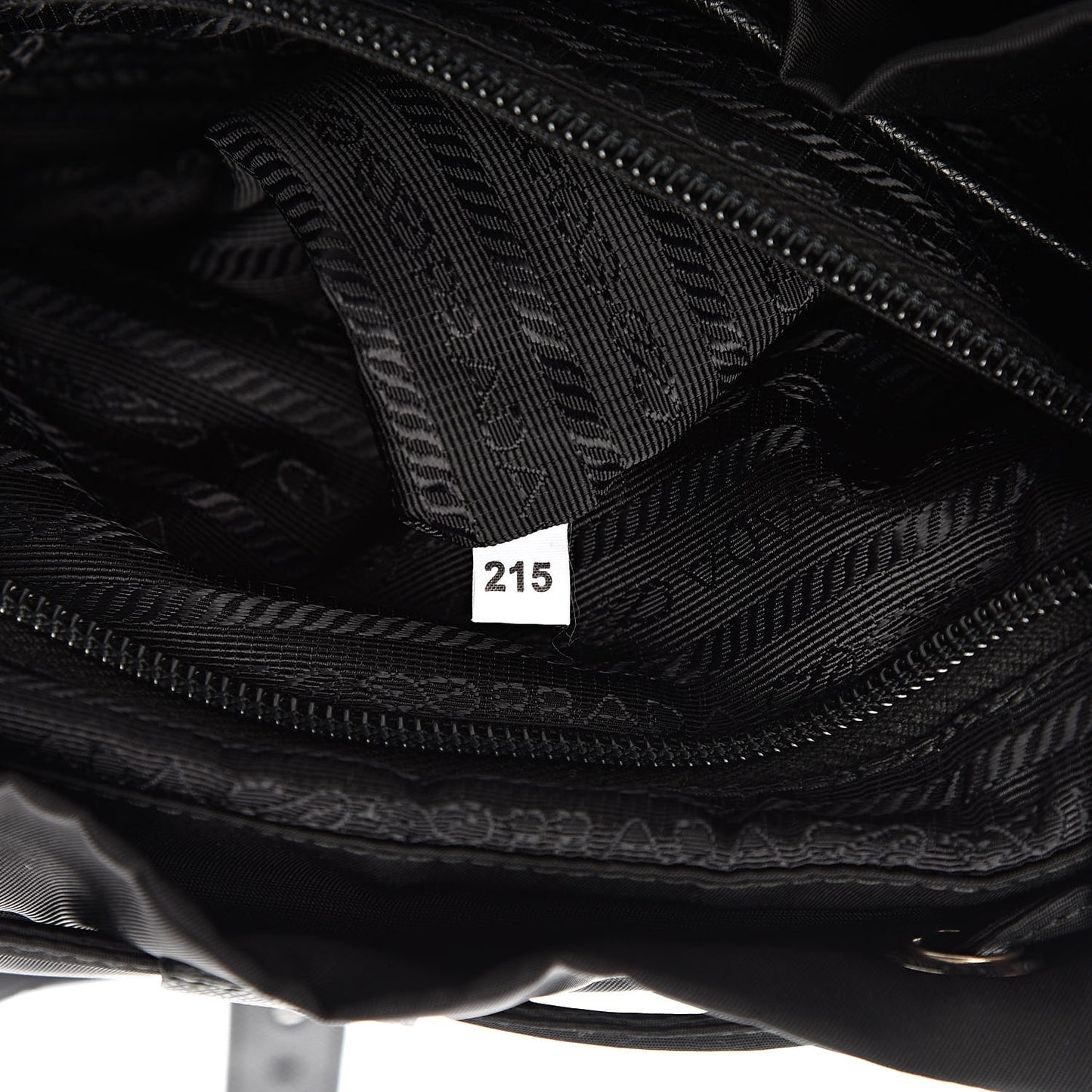 Nylon Vela Medium Backpack Black