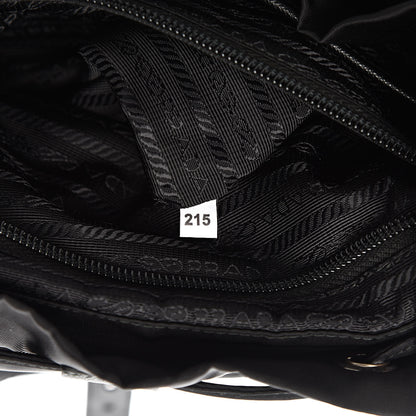 Prada Nylon Vela Medium Backpack Black 7 of 9
