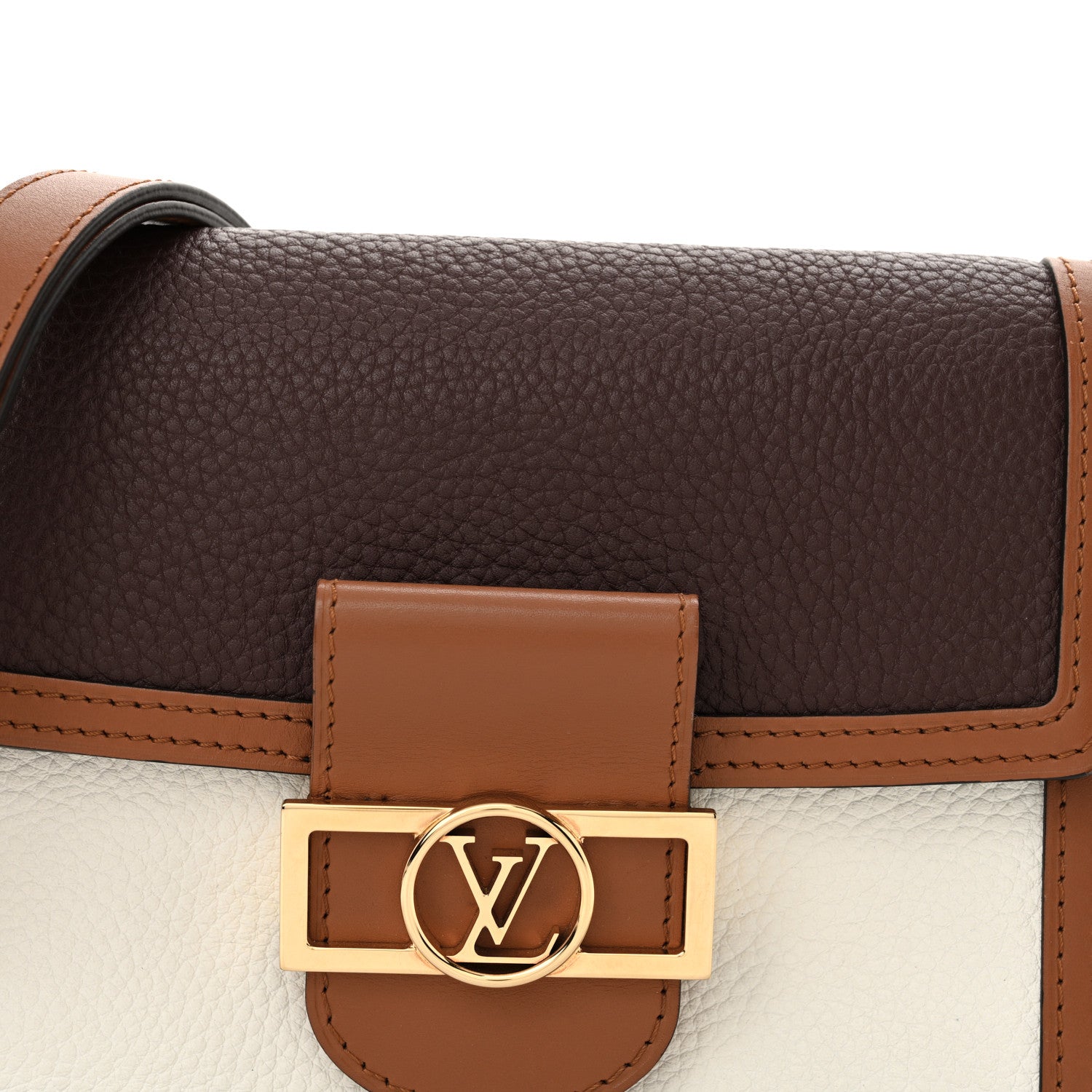 Louis Vuitton Taurillon Mini Dauphine Blackberry Snow 7 of 11