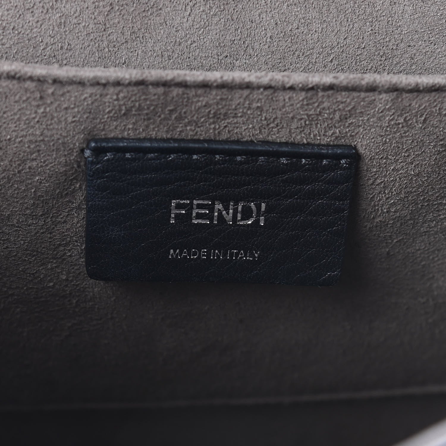 Fendi Vitello Century F is Fendi Kan I Shoulder Bag Grigio Perla Tortora Multicolor 5 of 10