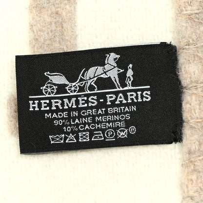 Hermes Wool Cashmere Avalon III Blanket Coco Camomille 3 of 3