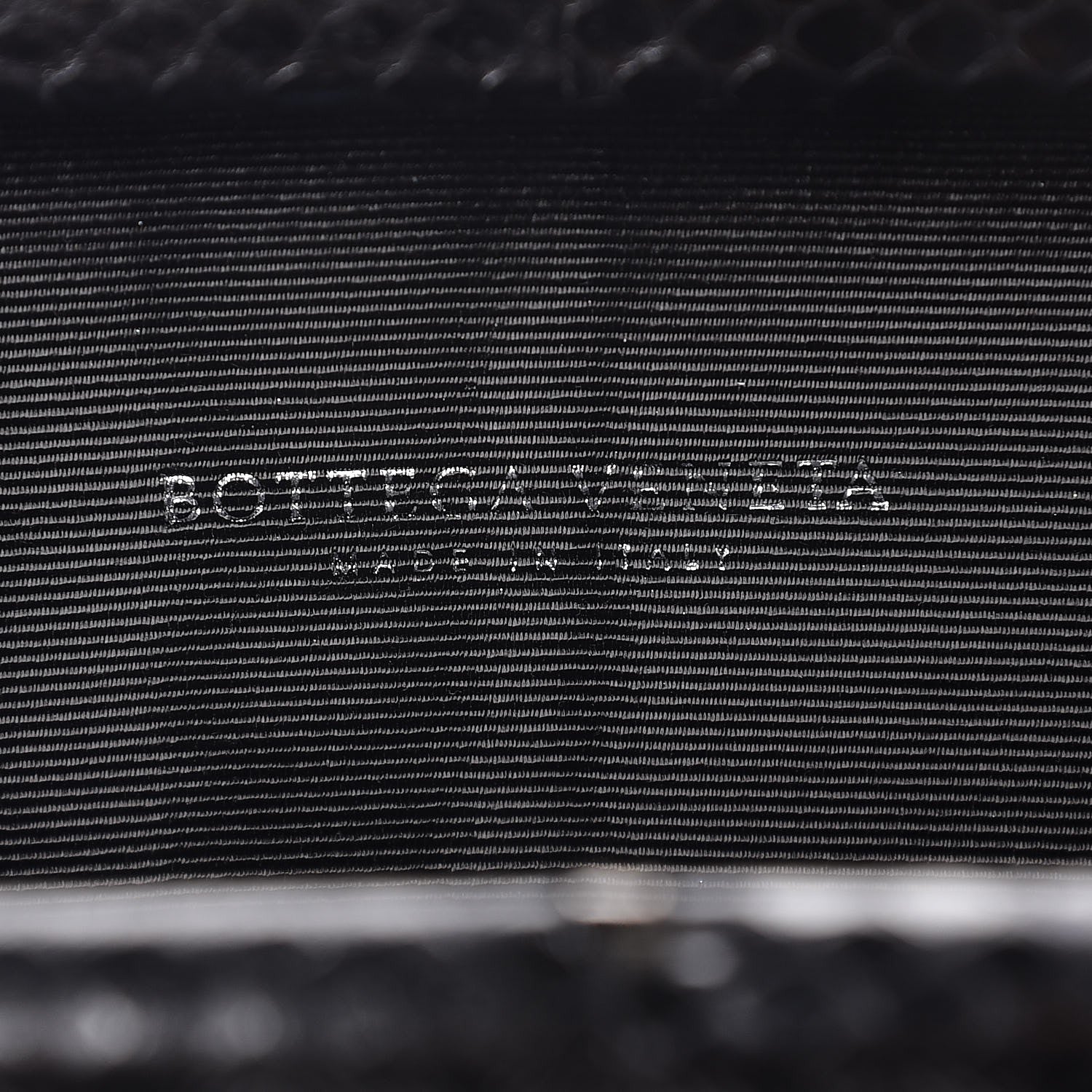 Bottega Veneta Satin Ayers Intreccio Impero Stretch Knot Clutch Black 6 of 6