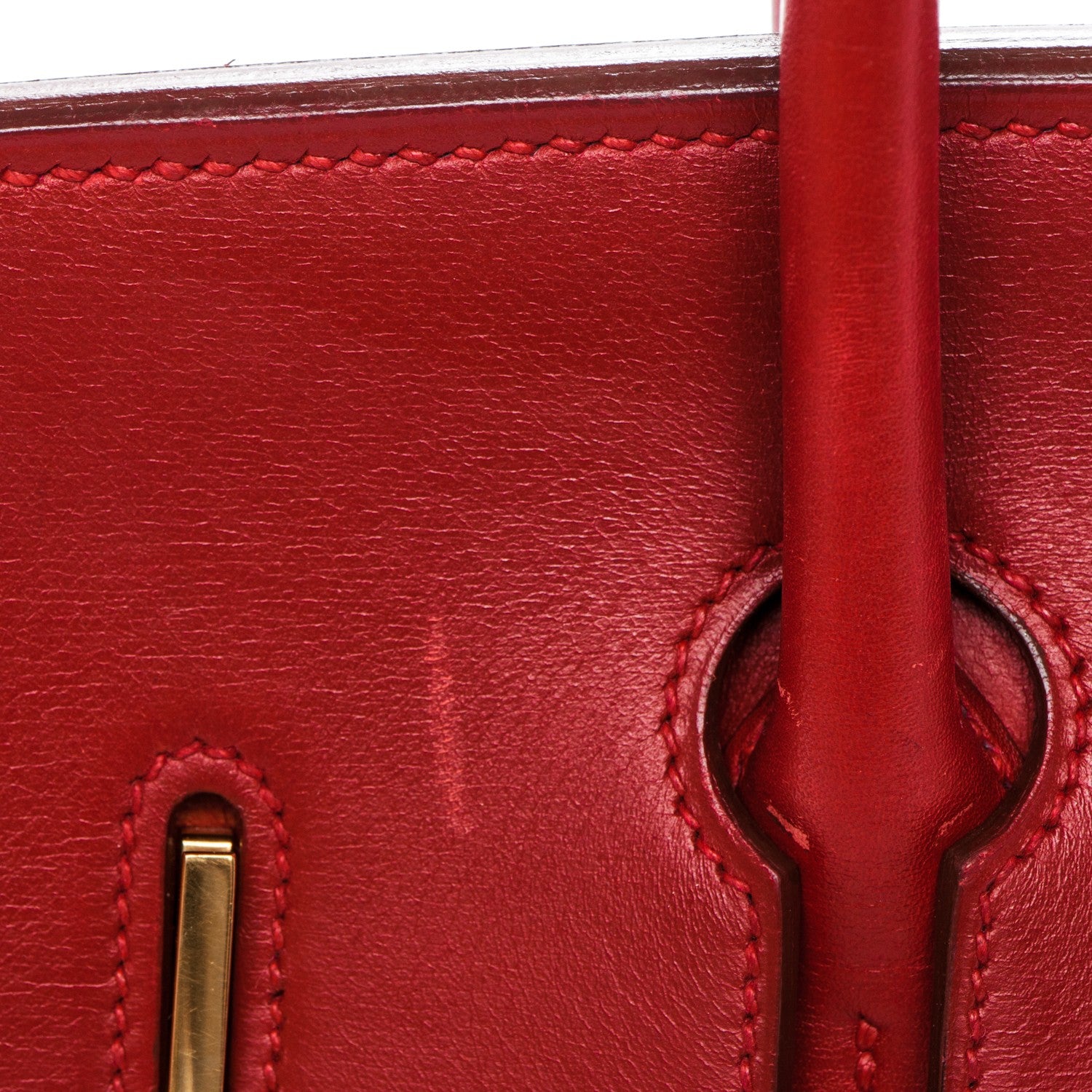 Hermes Box Birkin 35 Rouge Vif 28 of 33