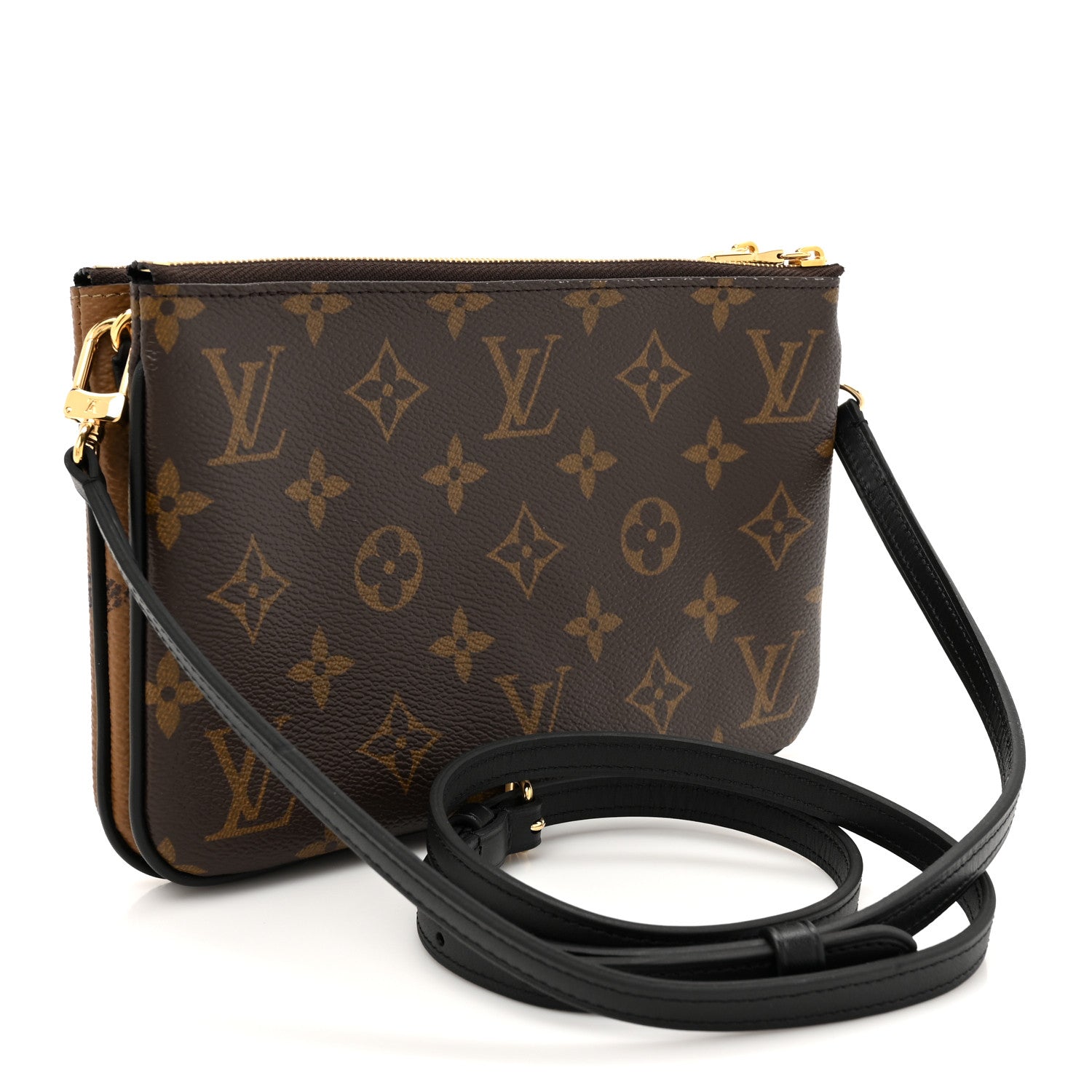 Louis Vuitton Reverse Monogram Giant Double Zip Pochette 3 of 10