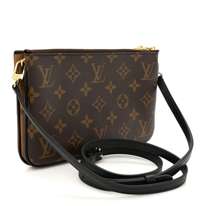 Louis Vuitton Reverse Monogram Giant Double Zip Pochette 3 of 10