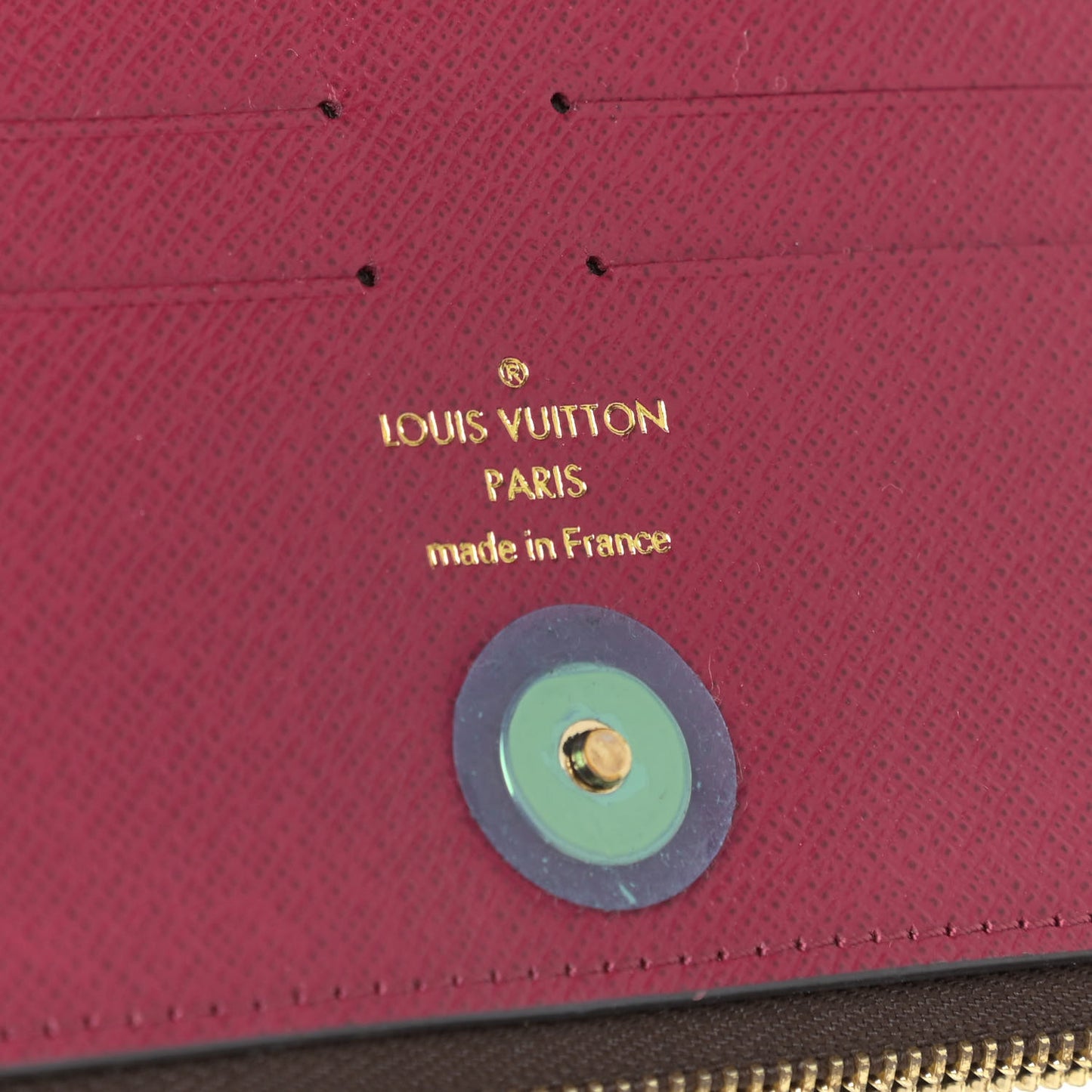 Monogram Adele Wallet Fuchsia