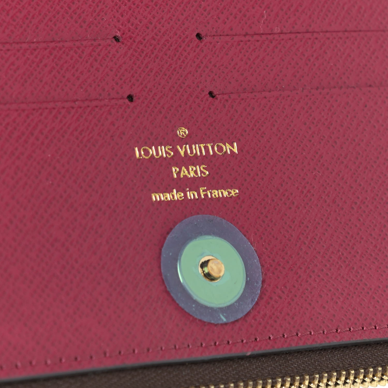 Louis Vuitton Monogram Adele Wallet Fuchsia 8 of 10