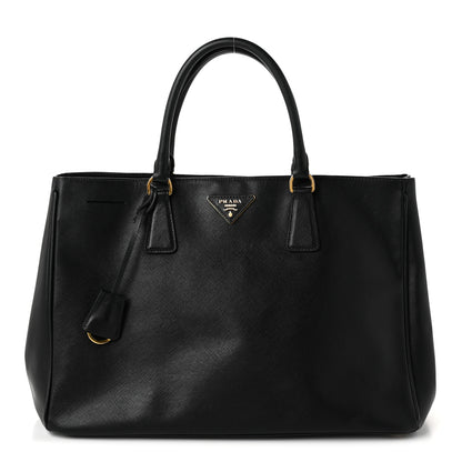 Prada Saffiano Lux Large Tote Black 1 of 11