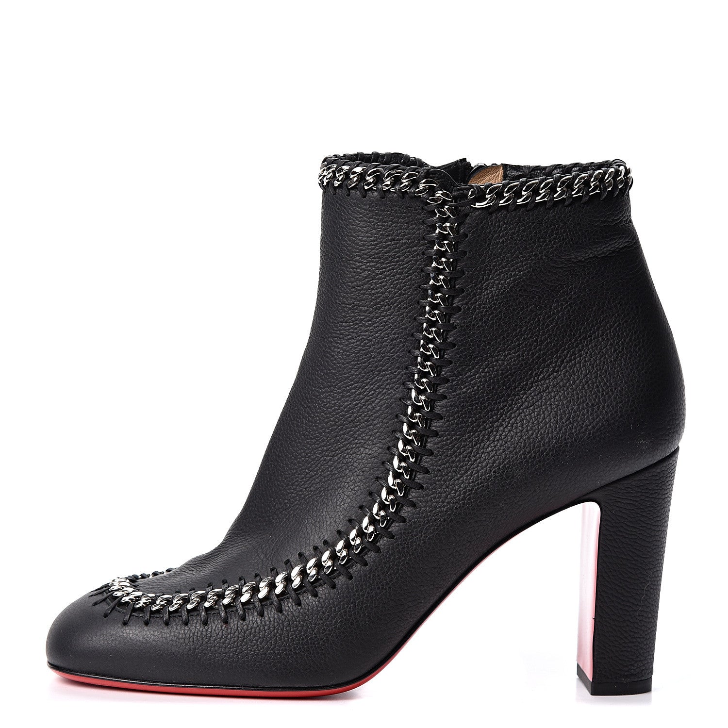 Christian Louboutin Calf Morphee Catena Bontina 85 Booties 40 Black 1 of 8