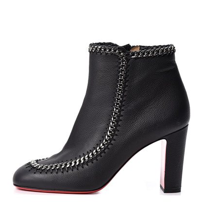 Christian Louboutin Calf Morphee Catena Bontina 85 Booties 40 Black 1 of 8
