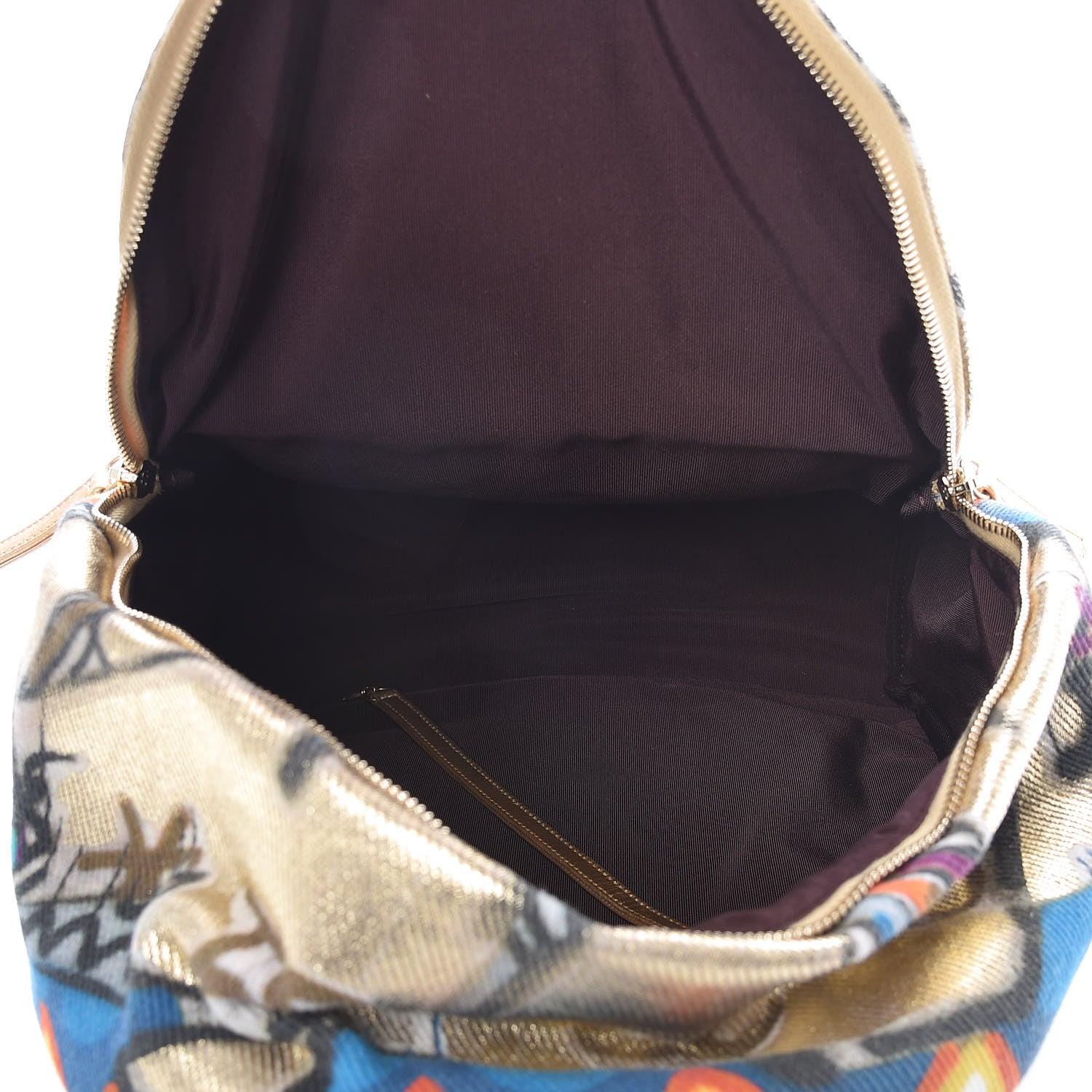 Chanel Graffiti Printed Canvas Street Spirit Backpack Multicolor 5 of 10