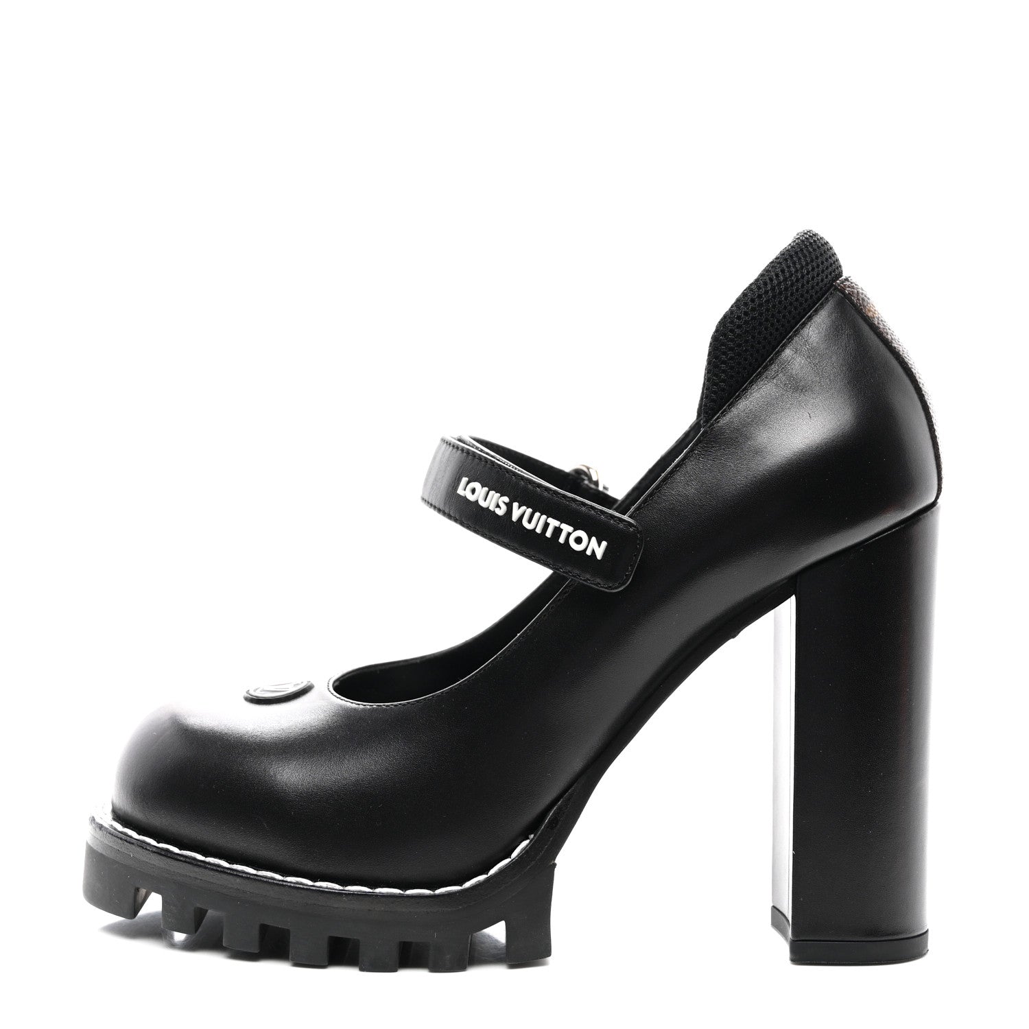 Louis Vuitton Calfskin Star Trail Ankle Pumps 39 Black 1 of 8