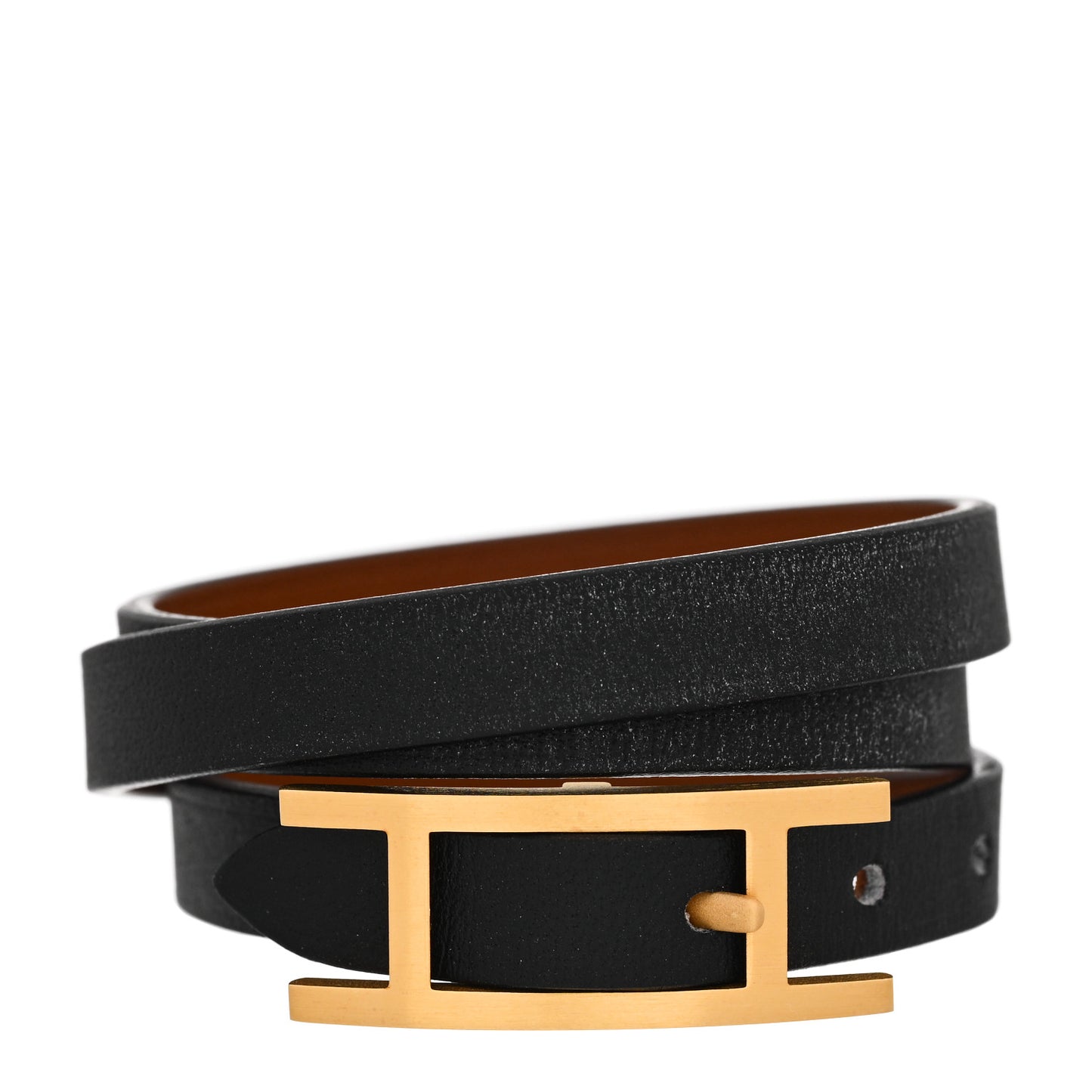 Chamonix Hapi 3MM Triple Tour Wrap Bracelet T6 Black