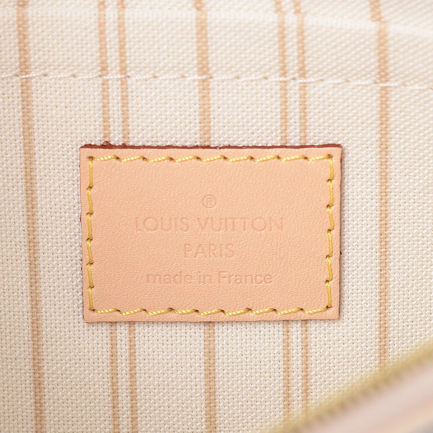 Louis Vuitton Damier Azur Neverfull MM GM Pochette 6 of 7